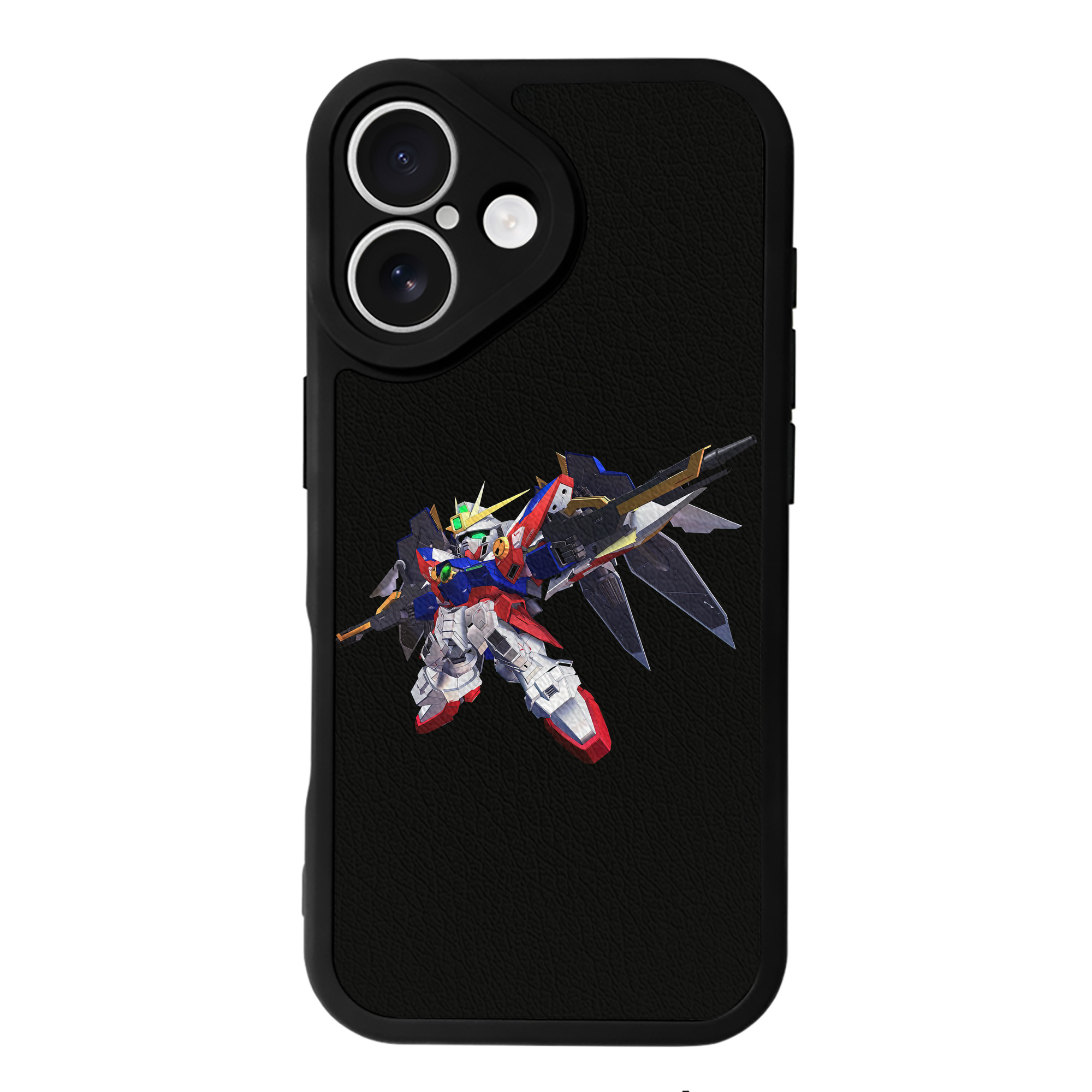 （画像用） 機動戦士ガンダム Mobile Suit Gundam 【iPhone 16シリーズ対応】シリコンスマホケース（レザー調） 材質：シリコン